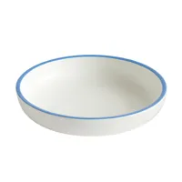 hay - bol de service sobremesa l - blanc, bleu/hxø 5x25cm