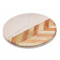 dessous de plat marbre et manguier serenity , kitchencraft - kitchen craft