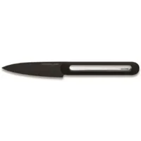 couteau d'office le couteau du chef silicone manche - lame noir blister pegb
