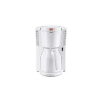 melitta 1011-09 cafetiere filtre avec verseuse isotherme look iv therm - blanc mel101109therm