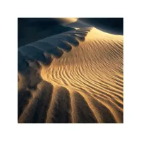 tableau sur verre synthétique grande dune 90x90 cm 639548