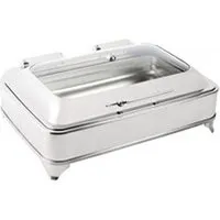 chauffe plat & assiette olympia chafing dish electrique inox 8 litres - - - inox8 590x455x250mm