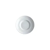 vaisselle alessi sg53/2 mami assiette creuse en porcelaine blanche set de 6 pieces