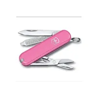 couteaux et pinces multi-fonctions victorinox classic sd cherry blossom - couteau suisse de poche 58 mm - 7 fonctions