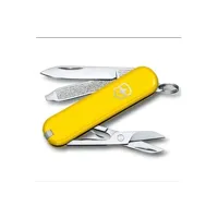 couteaux et pinces multi-fonctions victorinox classic sd sunny side - couteau suisse de poche 58 mm - 7 fonctions
