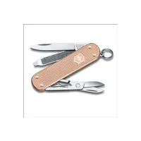couteaux et pinces multi-fonctions victorinox classic alox fresh peach - couteau suisse de poche 58 mm - 5 fonctions