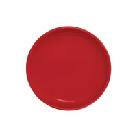 chauffe plat & assiette olympia assiette plate café 205mm - x 12 - - rouge - grès