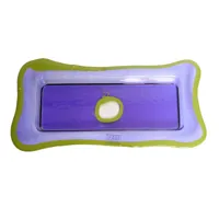 plateau rectangulaire en résine try-tray violet de gaetano pesce pour fish design