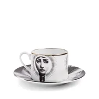 fornasetti tasse à thé lampadina en porcelaine - blanc