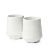 brunello cucinelli lot de deux tasses en céramique - blanc