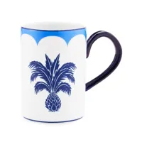 aquazzura casa tasse jaipur en porcelaine (38 cl) - bleu