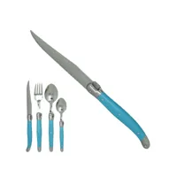 couteau bleu sud artisanal "je crée ma table", laguiole made in france