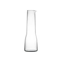 iittala - carafe essence en verre couleur transparent 9.8 x 30 cm designer alfredo häberli made in design