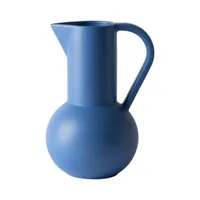 raawii - carafe strøm en céramique, céramique émaillé couleur bleu 18 x 28 cm designer nicholai wiig-hansen made in design
