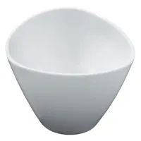 alessi - tasse à café colombina en céramique, porcelaine bone china couleur blanc 12 x 11 cm designer doriana & massimiliano fuksas made in design