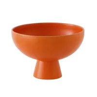 raawii - coupe strøm en céramique couleur orange 28.23 x 15 cm designer nicholai wiig-hansen made in design