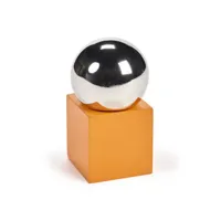 valerie objects - moulin à poivre mvs en plastique, abs couleur orange 18.17 x 9.9 cm designer muller van severen made in design