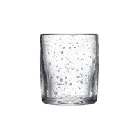 verre à eau  en verre transparent - lot de 6
