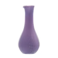 carafe en verre violet h29xd13cm
