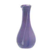 carafe en verre violet h29xd13cm