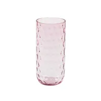 verre à eau en verre violet h15xd7cm
