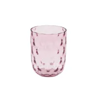 verre à eau en verre violet h9xd7cm