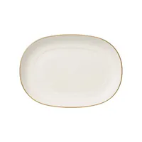 villeroy & boch plat de service anmut gold 20 cm blanc