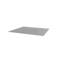 cane-line plateau de table pure 100x100 cm basalt grey