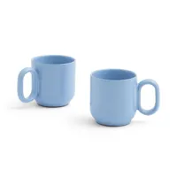 hay mug barro lot de 2 light blue