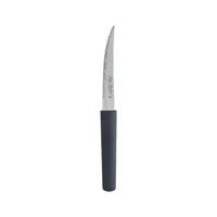 couteau à steak line inox et bio-matière noir 23cm jean dubost