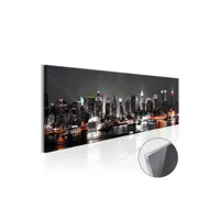 tableau sur verre acrylique - new york dream [glass]-135x45 a1-acrylglasbild155