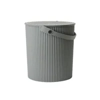 seau omnioutil bucket l - 33 x 31 x 34 cm - gris