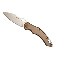 fox edge - fe.031 - couteau fox edge sparrow aluminium bronze