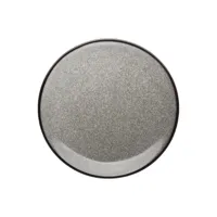 assiette plate ronde 230mm mineral - lot de 6 - olympia -  - porcelaine x25mm
