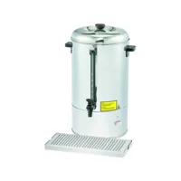 distributeur d'eau chaude professionnel 6,5 l - stalgast -  - acier inoxydable6,5 x470mm