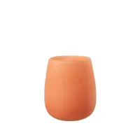 vase frosted verre corail