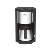 krups - cafetière fitre isotherme 12 tasses 800w inox  km305d10 - pro aroma isotherme cdp-km305d10