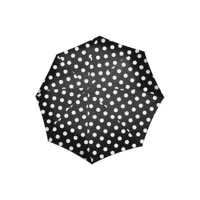 parapluie pocket duomatic dots white