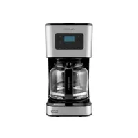 machine à café cecotec cpffee 66 smart gris, réservoir 1,5 l