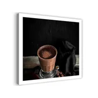 feeby tableau sur toile tasse de café chocolat 40x40 can/1-tyk/m_12659/40x40