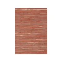 tapis de jardin - broc arty - terracotta rouge - 160 x 230 cm