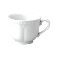 tasse à thé 220 ml buckingham churchill - lot de 24 - porcelaine