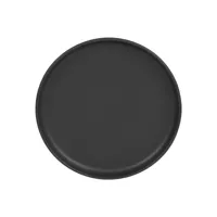 assiette plate uno noir 26 cm (lot de 6)