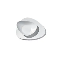 vaisselle alessi fm10/1 colombina collection assiette plate en porcelaine blanche set de 6 pieces