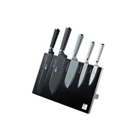 couteau richardson sheffield - seasons - bloc aimanté 5 couteaux de cuisine