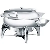 chauffe plat & assiette atosa chafing dish rond electrique - - - 5