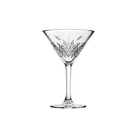 accessoire autour du vin utopia verres à martini vintage 230ml (x 12) - - verre x171mm