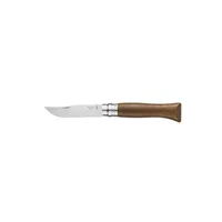 couteau opinel couteau n°9 en noyer avec lame inox 2425 - - marron - bois