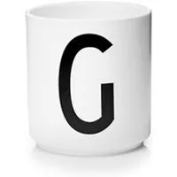 tasse et mugs design letters - tasse blanche design letters - blanc - g