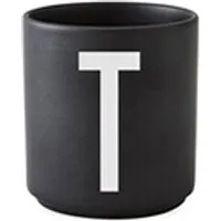 tasse et mugs design letters - tasse noire design letters - noir - t